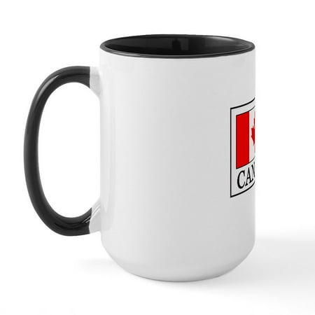 

CafePress - Canada Large Mug - 15 oz Ceramic Large Mug