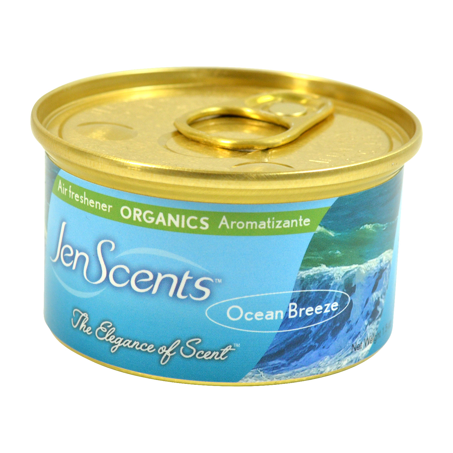 JenScents Air Freshener Can, Organic Car Air Freshener In a Can (Ocean