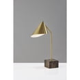 thumbnail image 2 of Adesso Hawthorne Desk Lamp, Antique Brass, Electronic, Metal Shade, 2 of 8