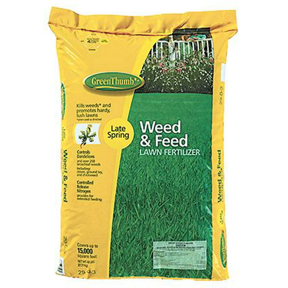 Andersons The GTH286DS48 Premium Weed & Feed Lawn Fertilizer, 2803, Covers 15,000 Sq. Ft., 48