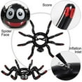thumbnail image 3 of Halloween Party Spider Game Ring Toss Game with Rings Inflatable Spider Hat (1 Inflatable Spider, 8 Rings) for Kids Home Garden, 3 of 5
