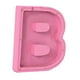 thumbnail image 2 of Caja de ahorro de dinero con letras de madera, transparente, para niños y niñas. Letra B, 2 of 9