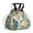 Boho Bohemia Flower-2, variant on Boho Bohemia Flower Drawstring Lunch Bag Women - Drawstring Lunch Bag Insulated for Work Office - Stain-Resistant Large Lunchbags for Women with Multi-Pockets