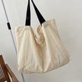thumbnail image 4 of Bolsa Oxford Hobo Bag informal de gran capacidad de hombro impermeable (Blanco) Likrtyny  Para Estrenar, 4 of 9
