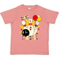 thumbnail image 3 of Inktastic Cute Bowling Pin 4th Birthday Boys or Girls Toddler T-Shirt, 3 of 5
