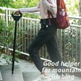 thumbnail image 2 of Folding Walking Cane with seat for Men & Women,2-in-1 Adjustable Portable Cane Chair,Walking Stick with Seat for Seniors & Adults,Crutches Stool with Carry Bag for Hiking Traveling, 2 of 8