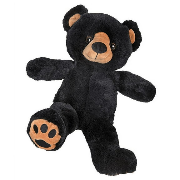 16 Inch Benjamin The Black Bear Plush Toy in Enchanting Witch Costume – Halloween Plush Stuffed Toy with Witch Hat, Dress, and Broomstick – Soft & Cuddly Stuffed Animal Gift for Kids