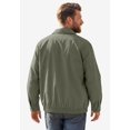 thumbnail image 2 of KingSize Men's Big & Tall Classic Water-Resistant Bomber, 2 of 4