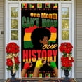 thumbnail image 3 of Colorful Design Black History Banner Red Yellow Green Display Fist Symbol Geometric Pattern Cultural Backdrop for Black History Month Cultural Events Celebrations, 3 of 9