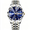 thumbnail image 1 of LAATIKUI Reloj de Cuarzo para Hombre Impermeable Casual de Negocios Luminoso para Regalo, 1 of 7