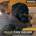 thumbnail image 6 of Mule Outdoor Wall Fan XL 18" Wet-Rated Wall Fan with 3 Speeds, Plug-In Mount, Matte Black, 6 of 10
