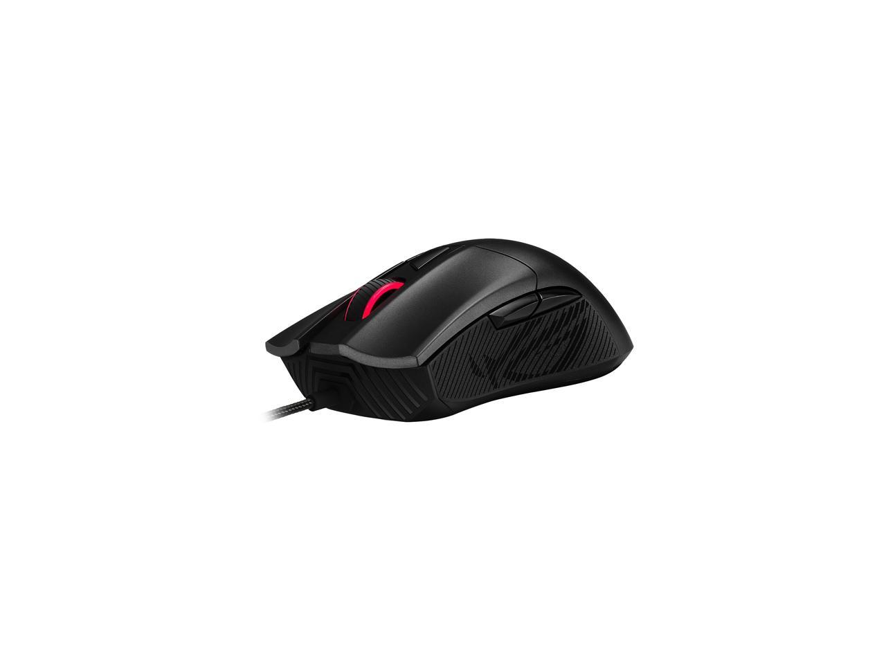 ASUS Optical Gaming Mouse - ROG Gladius II Core | Ergonomic Right-hand Grip | Lightweight PC Gaming Mouse | 6200 DPI Optical Sensor | Omron Switches | 6 Buttons | Aura Sync RGB Lighting - image 3 of 4