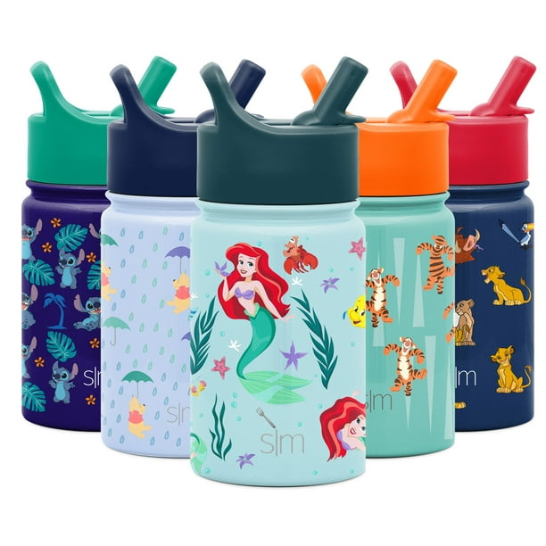 Simple Modern 10oz Disney Summit Kids Water Bottle Thermos with Straw Lid Dishwasher Safe