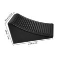 thumbnail image 2 of ETHZZLE Cales de Roue pour Caravane Cale de Roue Caoutchouc Noir pour Rangement 1 Pcs, 2 of 8