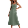 thumbnail image 1 of Vestido Dokotoo sin mangas para mujer Summer Mist Green XXL, 1 of 6