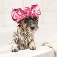 TAIAOJING Pet Shower Cap For Ears M Dog Shower Cap Pet Bath Cap With