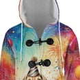 thumbnail image 4 of Hello 2025 Beagle Celebrates Happy New Year Firework Balloon All Over Print 3D Hooded Duffle Toggle Coat Beagles Dog Lover Gifts Idea - 02024, 4 of 6