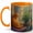 Orange, variant on Cozy Orange Cat Window 11oz Ceramic Mug, Morning Light Cottagecore Coffee Cup