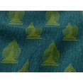 thumbnail image 4 of oneOone Viscose Jersey Fabric Leaves & Tree Block Print Fabric BTY 60 Inch Wide, 4 of 5