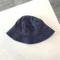 thumbnail image 4 of CoCopeanut 2021 New Fisherman Hat Panama Denim Bucket Hats Outdoor Men Women Washed Cotton Bucket Cap Fashion Hip Hop Gorros Bob Hat Gift, 4 of 6