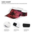 thumbnail image 3 of Balery Bats And Spiders Gorra deportiva con visera ajustable para mujer y hombre (talla única), 3 of 7