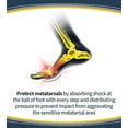 thumbnail image 5 of Dr. Scholl's Metatarsal Pads to Distribute Pressure with Every Step, 1 Count (Pack of 1), 5 of 9