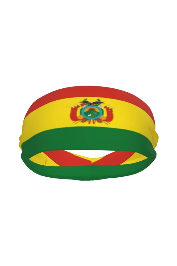 High Performance Patriotic Sports Sweatband Headband For Fan Supporter Game Spectator Outdoor Athletic Activities Wicking Comfort Elastic All Season Breathable Lightweight Versatile Green