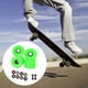 thumbnail image 3 of Soidarity Rodamientos de ruedas de monopatín, juego de arandelas de rodillos de tabla larga, tabla de deriva de Street Park, pieza reemplazable, Patinetes eléctricos Verde Soidarity OD020101-04, 3 of 6