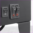 thumbnail image 2 of Indoor Electric Fireplace Stove Heater with 3D Flame | 1400W/700W | Freestanding | Electric, 2 of 9