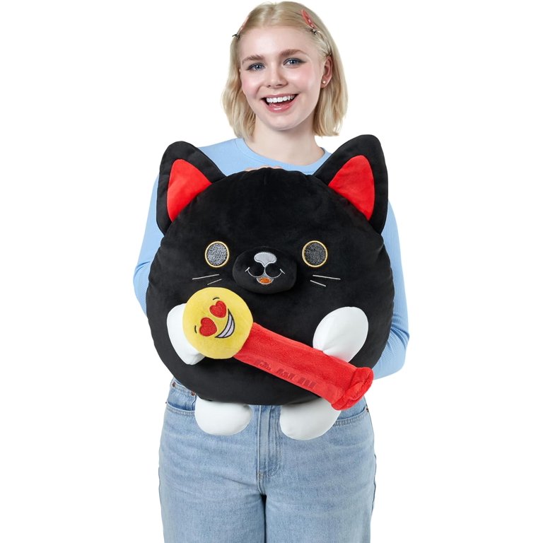ZURU Snackles Black Cat Luna Holding PEZ Candy Dispenser 14 inch