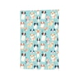 thumbnail image 6 of Wukai Colorful Dog Print Garden Flag 12.5x18 Inch Double Sided Sun-resistant Rain-resistant, Wrinkle-resistant Colorfast(Only Flag), 6 of 7
