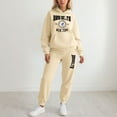 thumbnail image 2 of 2 Piece Sets for Women - Long Sleeve Hoodie With Sweatpants Set Matching Sets Women Clothing Women'S Clothing Sets, 2 of 4