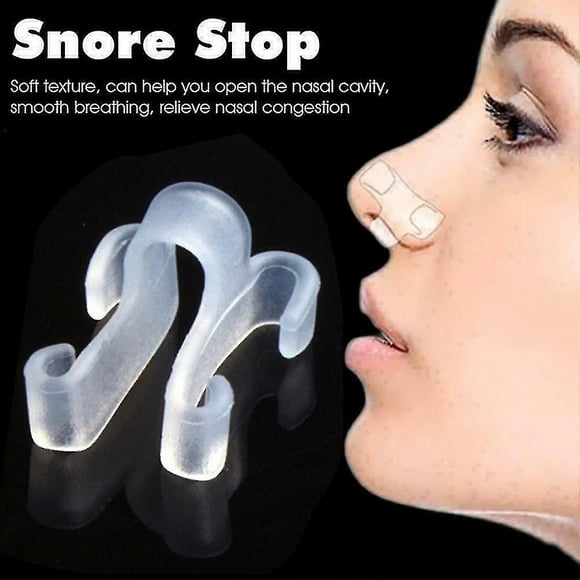 Anti-snoring Apnea Nose Clip Breathe Aid Stop Snore Better Night Sleeping Device