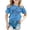 Blue, variant on Trendfront Girls I Love You T Shirts Short Sleeve Crewneck ASL Sign Language Graphic Tee Kids Hearts Minimalist Line Art Tops Pullover Clothing