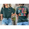 thumbnail image 1 of TINZ T-Shirt Graphique à Col Rond pour Femmes, Ensemble de Hauts d'Été à Manches Courtes Décontractés, Hauts de Course, 1 of 3