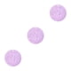 thumbnail image 4 of Injueey Tapete antideslizante para aislamiento térmico, posavasos, soporte para cocina, de comedor, reutilizable, en relieve, morado claro Púrpura claro 3piezas Injueey CBP255281, 4 of 6
