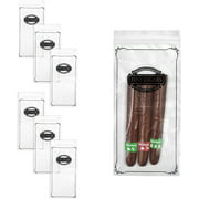 AMZ Supply Zipper Lock Cigar Bags 5x10 Thickness 2 Mil Pack 100