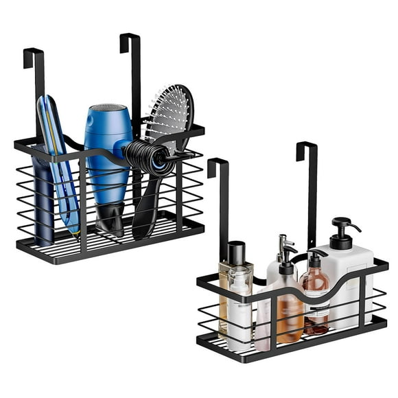 Soporte para secador de pelo Carwiner, altura ajustable, baño