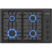 Gasland Chef 30 in. NG/LPG Convertible Gas Cooktop in Porcelain Enamel with 4 Burners