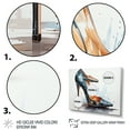 thumbnail image 3 of Designart "Black Stylish High Heel Power I" Fashion Wall Art Prints Set, 3 of 5