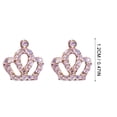 thumbnail image 3 of Mini Zircon Pendientes Joyería Pendientes Pendientes Stud, 3 of 6