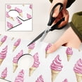 thumbnail image 6 of Yayeee Faucet Mat for Kitchen Sink 14.7" Diatomite Long Splash Guard Pad, Pink Cartoon Ice Cream, 6 of 7