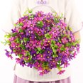thumbnail image 3 of Homerr Artificial Flower Simulation Flower 1 Bunch Artificial Flower Appearance No Watering Simulation Orchid Bouquet, 3 of 7