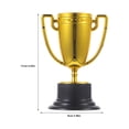 thumbnail image 2 of unbranded 2Jgo Trofeos Para Competencias Deportivas De Material ABS Con Base Amplia Para Personalizar, 2 of 8