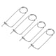 thumbnail image 1 of Uxcell 4-Pack Pin de Seguridad de Pasador en Forma de Broche, Pines de Acero Inoxidable M2x45mm, Sujetadores de Broche de Bloqueo Rápido, Clips Retenedores Pesados, 1 of 7
