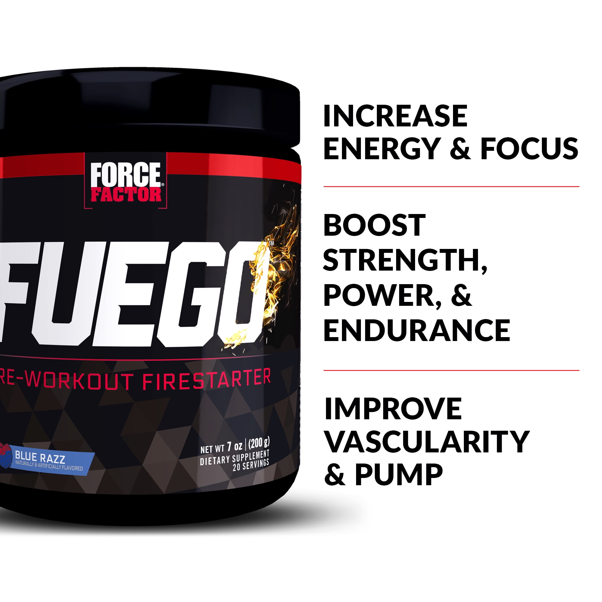 Simple Force factor fuego pre workout review 