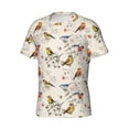 thumbnail image 3 of Rocae Little Birds for Men's Moisture-Wicking Crew Tee - T-Shirt for Sports, Outdoor Activities, and Casual WearLarge, 3 of 9