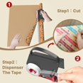 thumbnail image 2 of Kit de cortador de papel para envolver y dispensador de cinta wraprocut, paquete de 2 unidades, 2 of 7