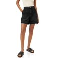 thumbnail image 2 of Women High Waist Denim Shorts, Casual Wide Leg Cargo Jean Shorts with Patch Pockets, 2 of 6