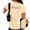 Apricot, variant on Women's White Mental Wellness T-Shirts Colorful Expression Faces Back Print Summer Tops